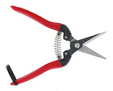 Ernteschere 190 mm, gerade, rot