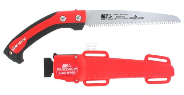 Astsäge PRO 180 mm + Halfter, rot/schwarz