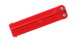 Klappbarer Diamantschärfer, 230 mm, rot