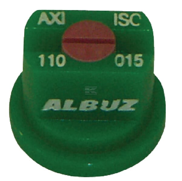 Albuz, Flachstrahldüse, AXI, Grün, 110°, Keramik, SW8