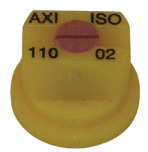 Albuz, Flachstrahldüse, AXI, Gelb, 110°, Keramik, SW8