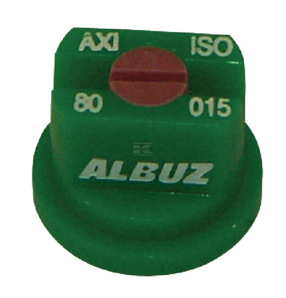 Albuz, Flachstrahldüse, AXI, Grün, 80°, Keramik, SW8