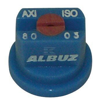 Albuz, Flachstrahldüse, AXI, Blau, 80°, Keramik, SW8