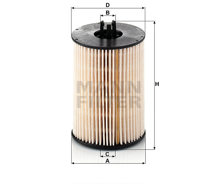 PU 821 x-2 Kraftstofffilterelement (metallfrei)