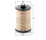PU 821 x-2 Kraftstofffilterelement (metallfrei)