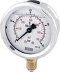 Manometer, Ø63 mm, 40 bar, Anschluss unten 1/4"