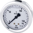 Manometer, Ø63 mm, 160 bar, Anschluss hinten 1/4"