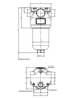 FH320D126000BB50S000S0 Leitungsfiltergehäuse (Druckfilter)