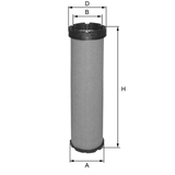 HP2714 Luftfilterelement (Sekundärelement)