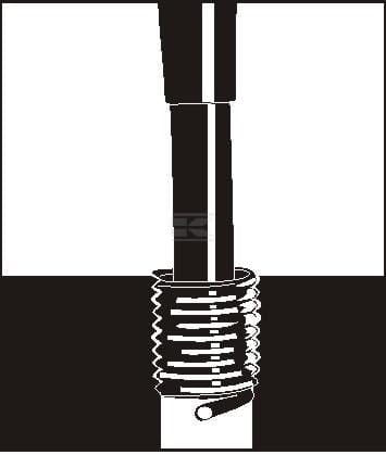 V-Spule M10x1x15