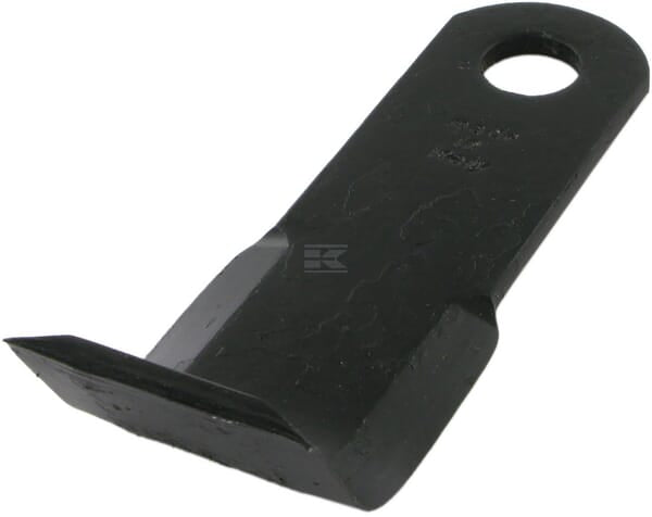 Schlegelmesser, Länge 215mm, breite 60mm, dicke 7mm, bohrungsdurchmesser 25.8mm, Kramp