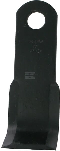 Schlegelmesser, Länge 215mm, breite 60mm, dicke 7mm, bohrungsdurchmesser 25.8mm, Kramp