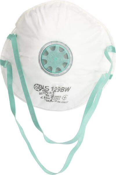 BLS 129BW FFP2 R D Gesichtsmaske mit Ventil 15 Stck.