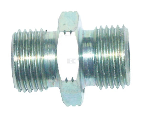 Adapter Stecker/Stecker, 3/8" BSP mit Bohrung Ø 1,6 mm