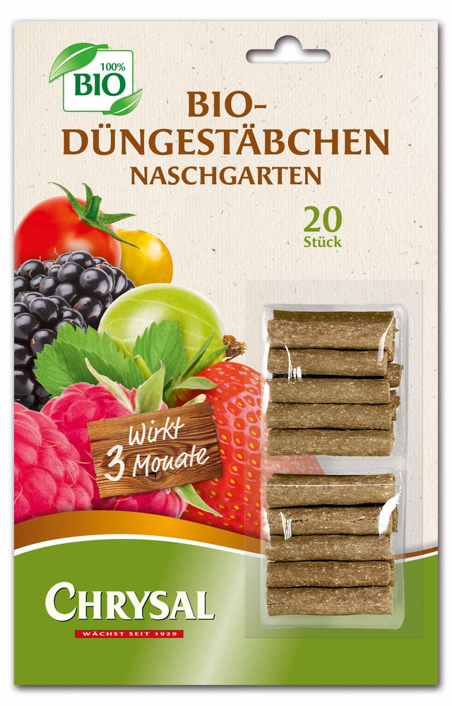 Chrysal Bio Chrysal Bio Naschgarten Düngestäbchen 10 x 20 Stück