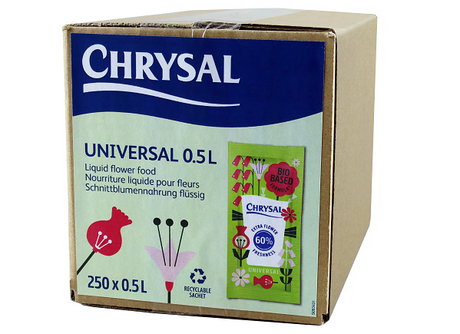 Chrysal Chrysal Blumenfrisch 99% Bio Universal Flüssig | 0,5 Liter