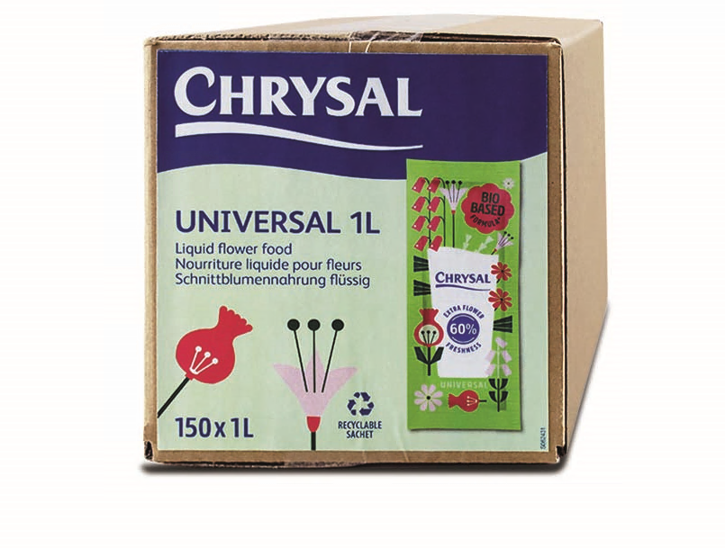 Chrysal Chrysal Blumenfrisch 99% Bio Universal flüssig | 1 Liter