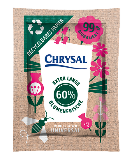 Chrysal Chrysal Blumenfrisch Universal biobasiert Papier | 0,5 Liter