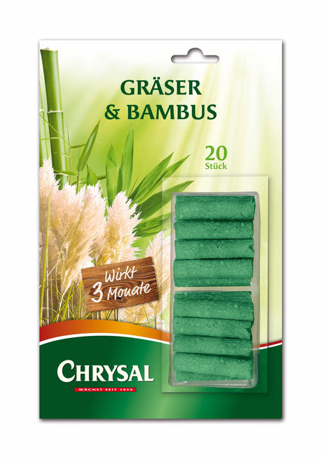Chrysal Chrysal Gräser & Bambus Düngestäbchen 10 x 20 Stück