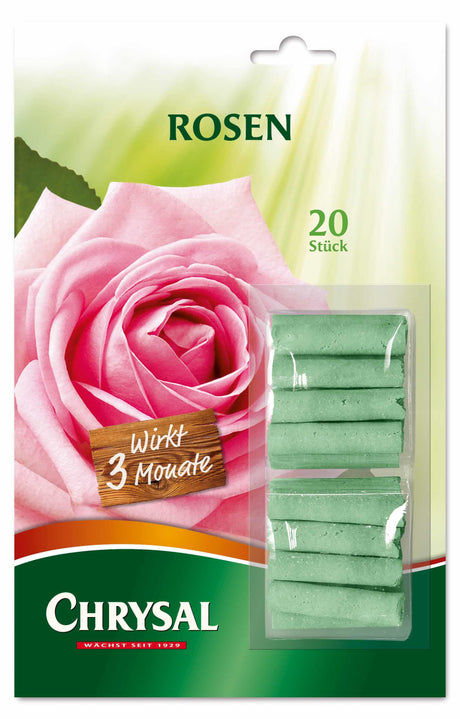 Chrysal Chrysal Rosen Düngestäbchen 10 x 20 Stück