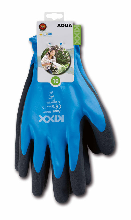 KIXX KIXX Handschuh Aqua Nylon/Latex