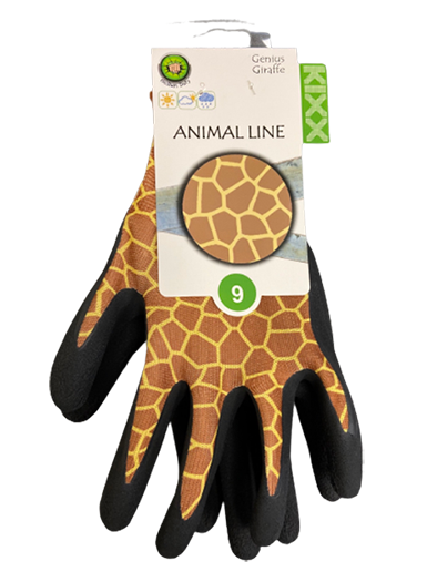 KIXX KIXX Handschuh Polyester/Latex Genius Giraffe