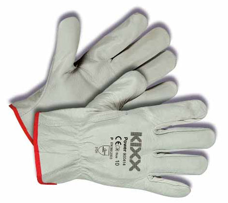 KIXX KIXX Handschuh Rindsnappa - hellgrau