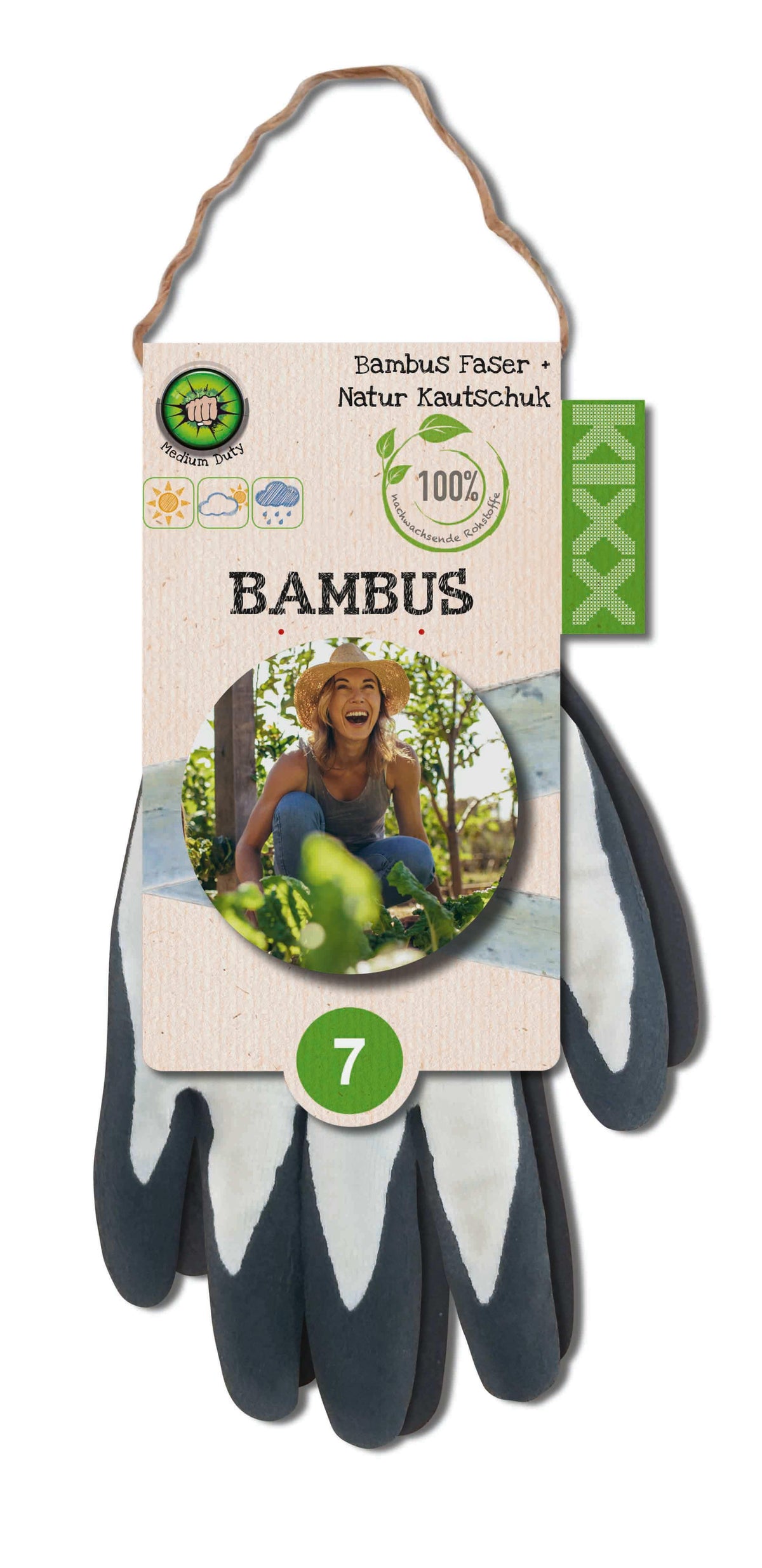 KIXX KIXX Kids Handschuh Bambus/Latex