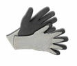 KIXX KIXX Winterhandschuh Baumwolle/Latex - weiß/grau