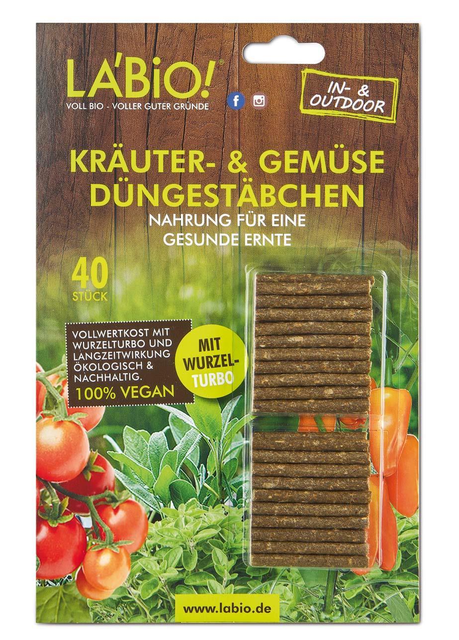 Braun LA BIO! Kräuter- und Gemüse Düngestäbchen