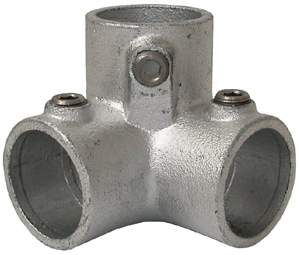 D 3-Wege 90º Verbindung 48,3mm