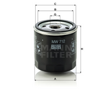 MW 712 Wechselfilter SpinOn