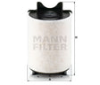 C 14 130/1 Luftfilterelement