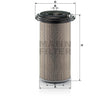 C 24 650/3 Luftfilterelement