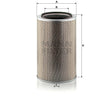 C 30 850/6 Luftfilterelement