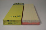 C 43 102 Luftfilterelement