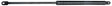 Gasdruckdämpfer, stangendurchmesser 8mm, zylinderdurchmesser 18mm, stangenhub 140mm, 500N, Stabilus