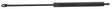 Gasdruckdämpfer, stangendurchmesser 6mm, zylinderdurchmesser 15mm, stangenhub 142.5mm, 100N, Stabilus