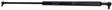 Gasdruckdämpfer, stangendurchmesser 14mm, zylinderdurchmesser 28mm, stangenhub 305mm, 900N, Stabilus