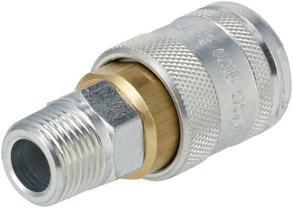 Schnellkupplung 1/2" BSPT-Außengewinde