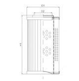 R292G25 Hydraulikfilterelement (Rücklauffilter)