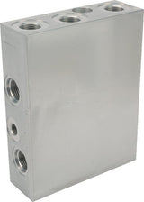 Patronenblock Aluminium(2011-T6) blank anod.