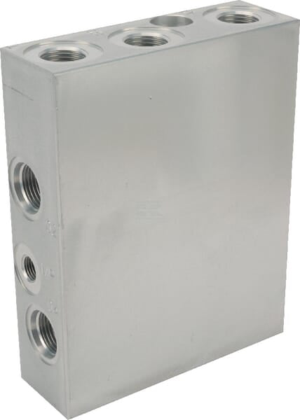 Patronenblock Aluminium(2011-T6) blank anod.