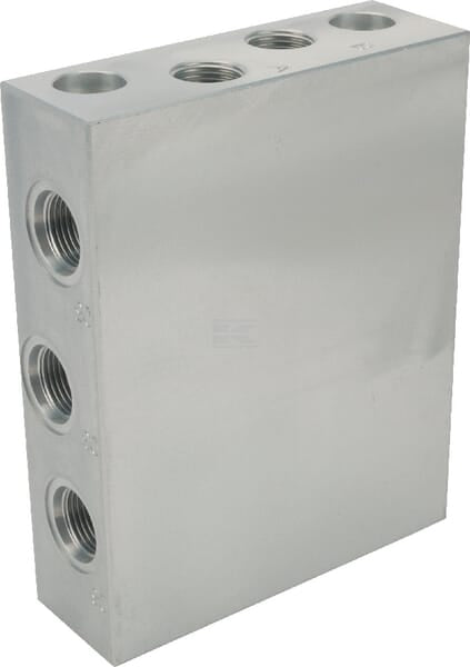 Patronenblock Aluminium(2011-T6) blank anod.