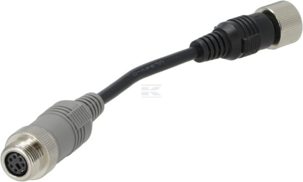 Adapter, 4-pol. Stecker mit Sicherung - 6-pol. Buchse mit Sicherung