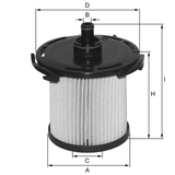 MFE1594MB Kraftstofffilterelement (metallfrei)