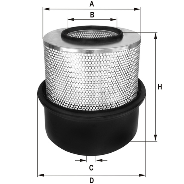 HP457 Luftfilterelement