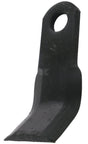 Schlegelmesser, Länge 205mm, breite 60mm, dicke 10mm, bohrungsdurchmesser 28.5mm