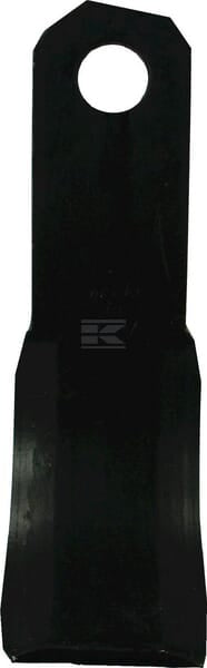 Schlegelmesser, Länge 245mm, breite 60mm, dicke 8mm, bohrungsdurchmesser 25.5mm, Kramp
