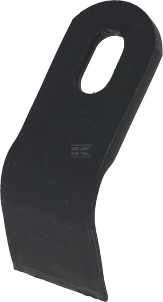 Schlegelmesser, Länge 105mm, breite 40mm, dicke 8mm, bohrungsdurchmesser 14;27mm, Kramp